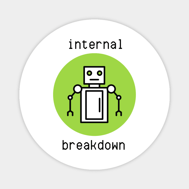 Internal Breakdown: Robot Magnet by CrazilykukuDesigns